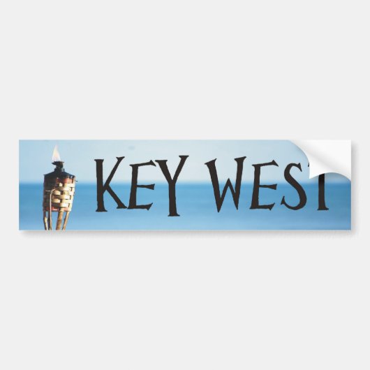 Key West Bumpersticker (Voorkant)