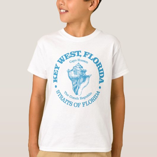 Key West (conch) T-shirt (Voorkant)