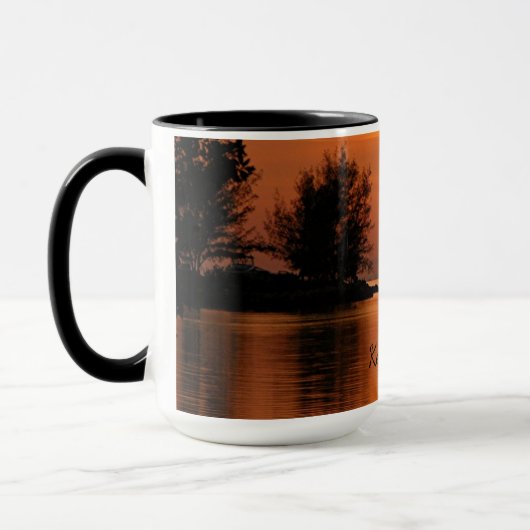 Key West, coucher de soleil de Floride, Mug (Gauche)