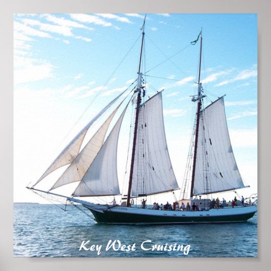 Key West Cruising Poster (Voorkant)