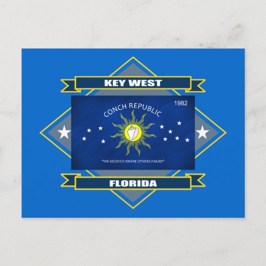 Key West Diamond Briefkaart (Voorkant)
