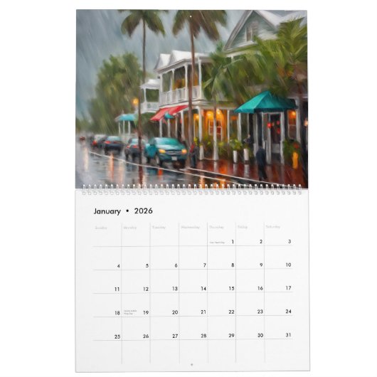 Key West Dreaming 2024 - Calendrier (Jan 2026)