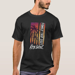 Key West Family Vacation 2021 Florida Family Road T-shirt
