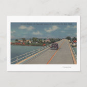 Key West, FL - Highway between Mainland & Keys Briefkaart (Voorkant)