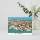  Key West Florida Aerial Uitzicht Briefkaart (Staand voorkant)