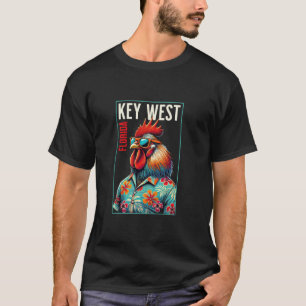 Key West Florida Beach Kip Haan Liefhebber T Shi T-shirt