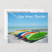 Key West Florida Beach Ocean Briefkaart Foto (Voorkant / Achterkant)