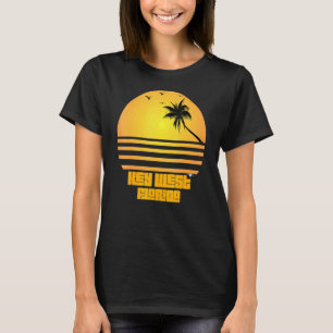 Key West Florida Beach Retro Surf Souvenir T-shirt