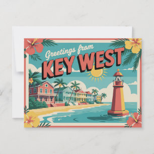 Key West, Florida Briefkaart