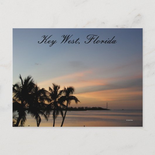 Key West, Florida Briefkaart (Voorkant)
