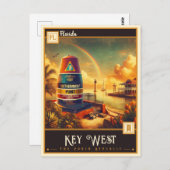 Key West, Florida | Briefkaart (Voorkant / Achterkant)