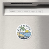 Key West Florida  embleem Magneet (Insitu (Vaatwasser))