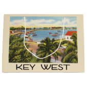  Key West Florida Harbour Groot Cadeauzakje (Voorkant)