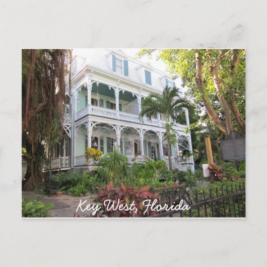 Key West Florida Home Briefkaart (Voorkant)