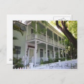 Key West Florida Home Briefkaart (Voorkant / Achterkant)