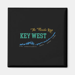 Key West Florida Miami Sfeer Strand Zonne Staat Magneet