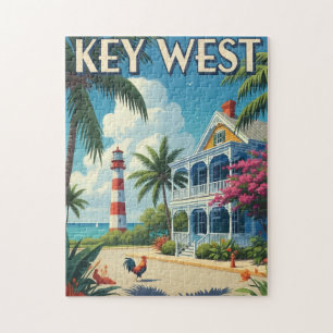 Key West Florida Reizen Legpuzzel