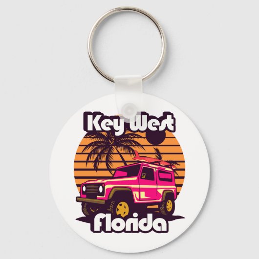 Key West Florida Sleutelhanger (Voorkant)