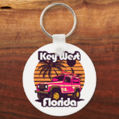 Key West Florida Sleutelhanger (Achterkant)