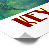 Key West Florida Southernmost Dreams Affiche de vo (Coin)