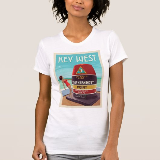 Key West | Florida T-shirt (Voorkant)