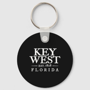 Key West Florida Throwback Letter Jongens Meisjes  Sleutelhanger