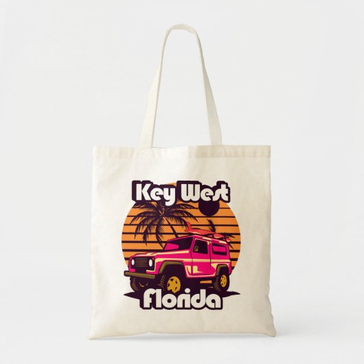 Key West Florida Tote Bag (Voorkant)