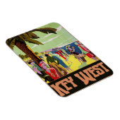 Key West Florida Travel  Artwork Magneet (Rechterzijde)