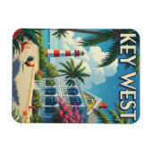 Key West Florida Travel Magneet (Horizontaal)