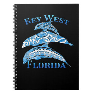 Key West Florida Vacation Tribal Dolphins Notitieboek