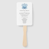 Key West Florida Wedding Program Handwaaier (Voorkant)