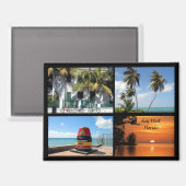 Key West, Floride Magnet (Recto/Verso)
