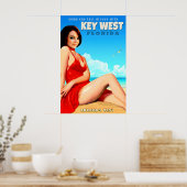 Key West Floride Meilleure Affiche de Voyage d'Amé (Cuisine)