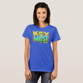 Key West Gecko Florida T-shirt (Voorkant volledig)