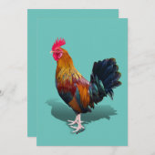 Key West - Gypsy Rooster Bedankkaart (Voorkant / Achterkant)