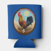 Key West - Gypsy Rooster Goedemorgen Ovaal Blikjeskoeler (Achterkant)