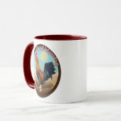 Key West - Gypsy Rooster Goedemorgen  Ovaal Mok (Voorkant links)