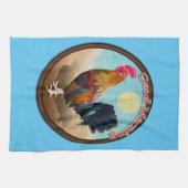 Key West - Gypsy Rooster Goedemorgen Ovaal Theedoek (Horizontaal)