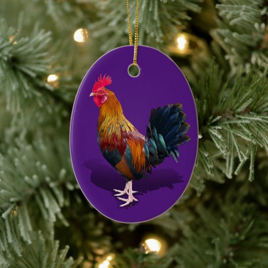 Key West - Gypsy Rooster Keramisch Ornament (Boom)