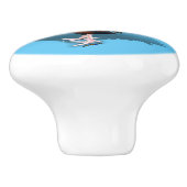 Key West - Gypsy Rooster Keramische Knop (Zijkant)