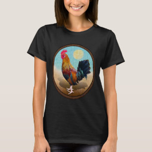 Key West - Gypsy Rooster Ovaal T-shirt