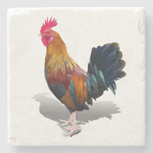 Key West - Gypsy Rooster Stenen Onderzetter