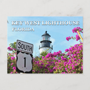 Key West Lighthouse, Briefkaart Florida