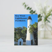 Key West Lighthouse, Briefkaart Florida (Staand voorkant)