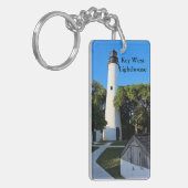 Key West Lighthouse, Florida Sleutelhanger (Voorkant Links)