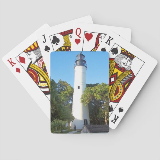 Key West Lighthouse, Florida Speelkaarten (Achterkant)