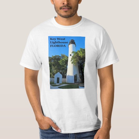 Key West Lighthouse, Florida T-Shirt (Voorkant)