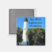 Key West Lighthouse, Floride Magnet (Recto/Verso)
