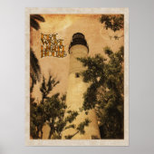 Key West Lighthouse Foto Poster (Voorkant)