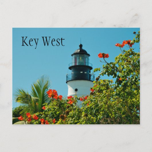 Key West Lighthouse, Key West, carte postale Flori (Devant)
